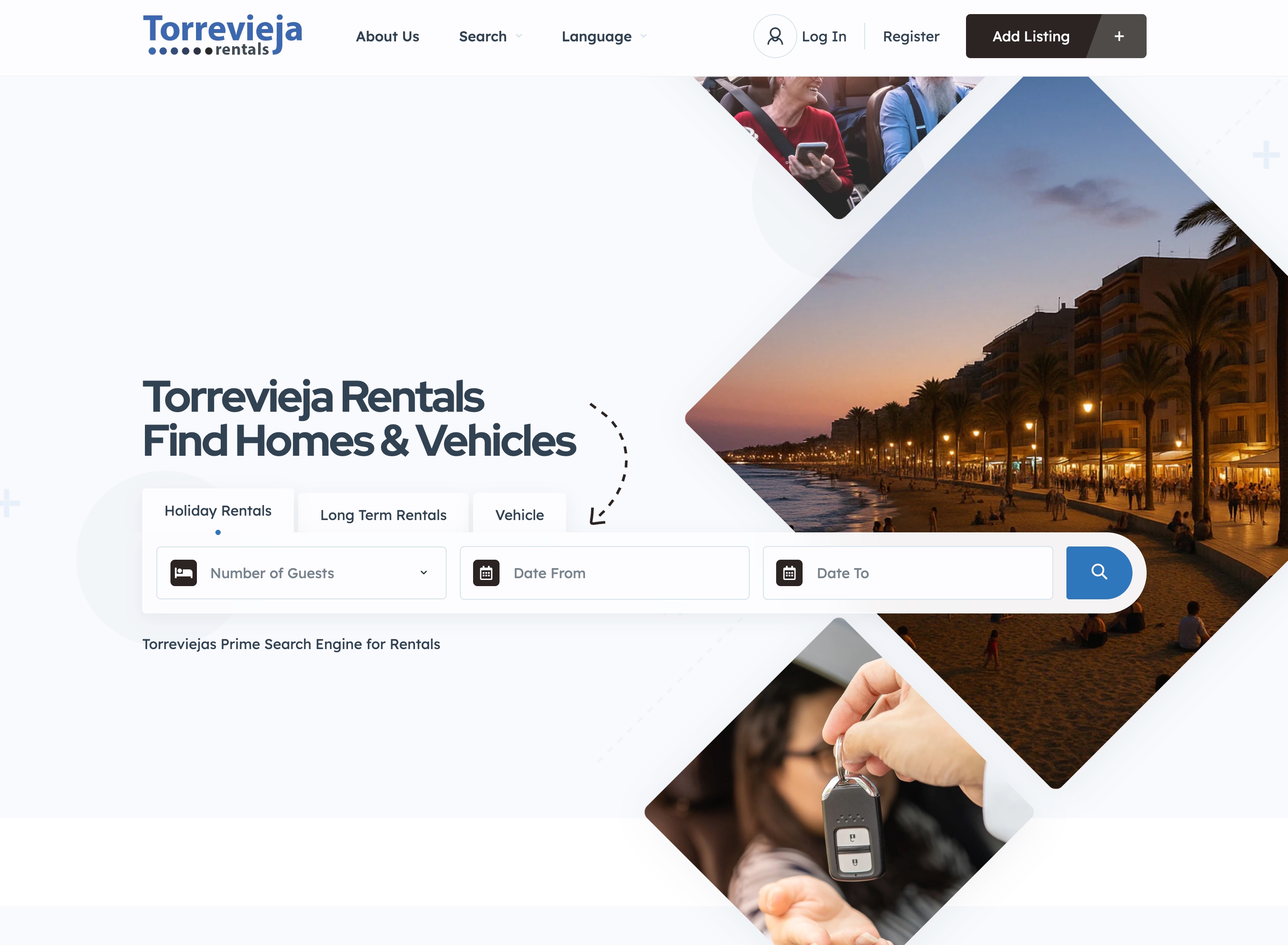 TorreviejaRentals - Torrevieja rental marketplace by Pixivo Studios